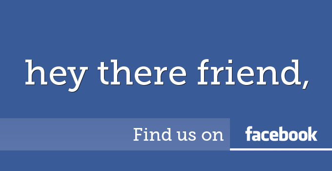 Find Us On Facebook